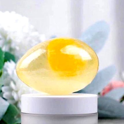 Collagen egg york soap